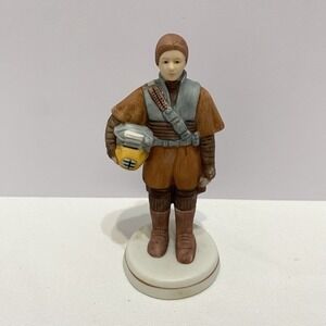 Star Wars Return of the Jedi Princess Leia Porcelain Figurine Hand Painted VTG